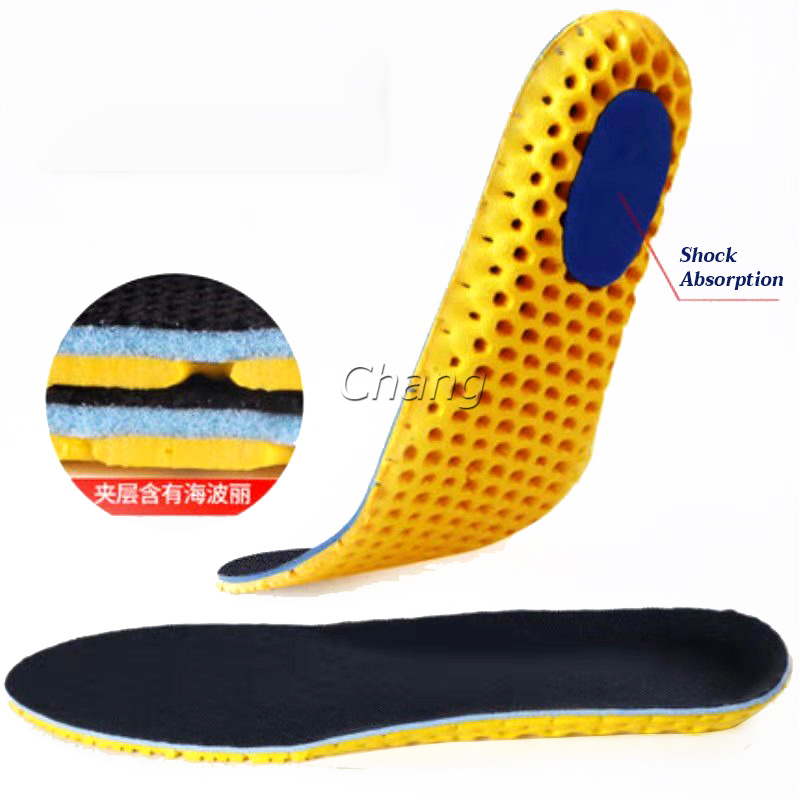 รายละเอียดเพิ่มเติมเกี่ยวกับ Chang พื้นรองเท้า พื้นรองเท้าดูดซับแรงกระแทก พื้นรองเท้าเพื่อสุขภาพ  ป้องกันอาการปวดเท้า Shoes Insole