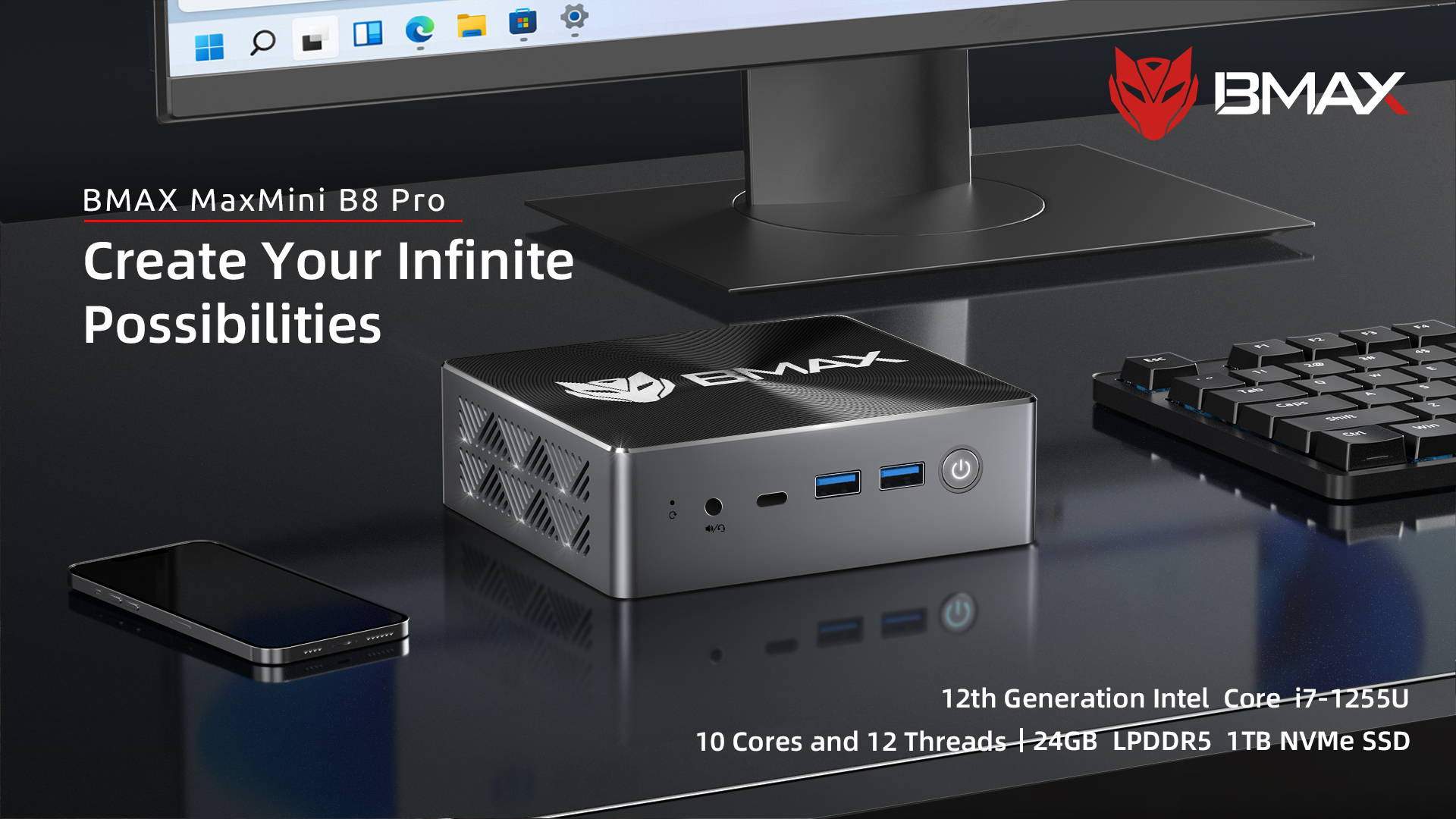 BMAX Thailand - ‼️ New Arrival Maxmini B7 Pro 🤩 มากับ Core