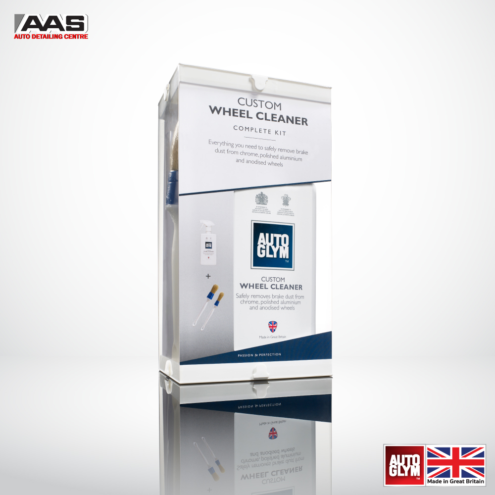 Autoglym Custom Wheel Cleaner Complete Kit (1000 ml) Car Wheel Cleaning Set (1000 ml) ราคา 1,590 บาท*ส่งฟรี
