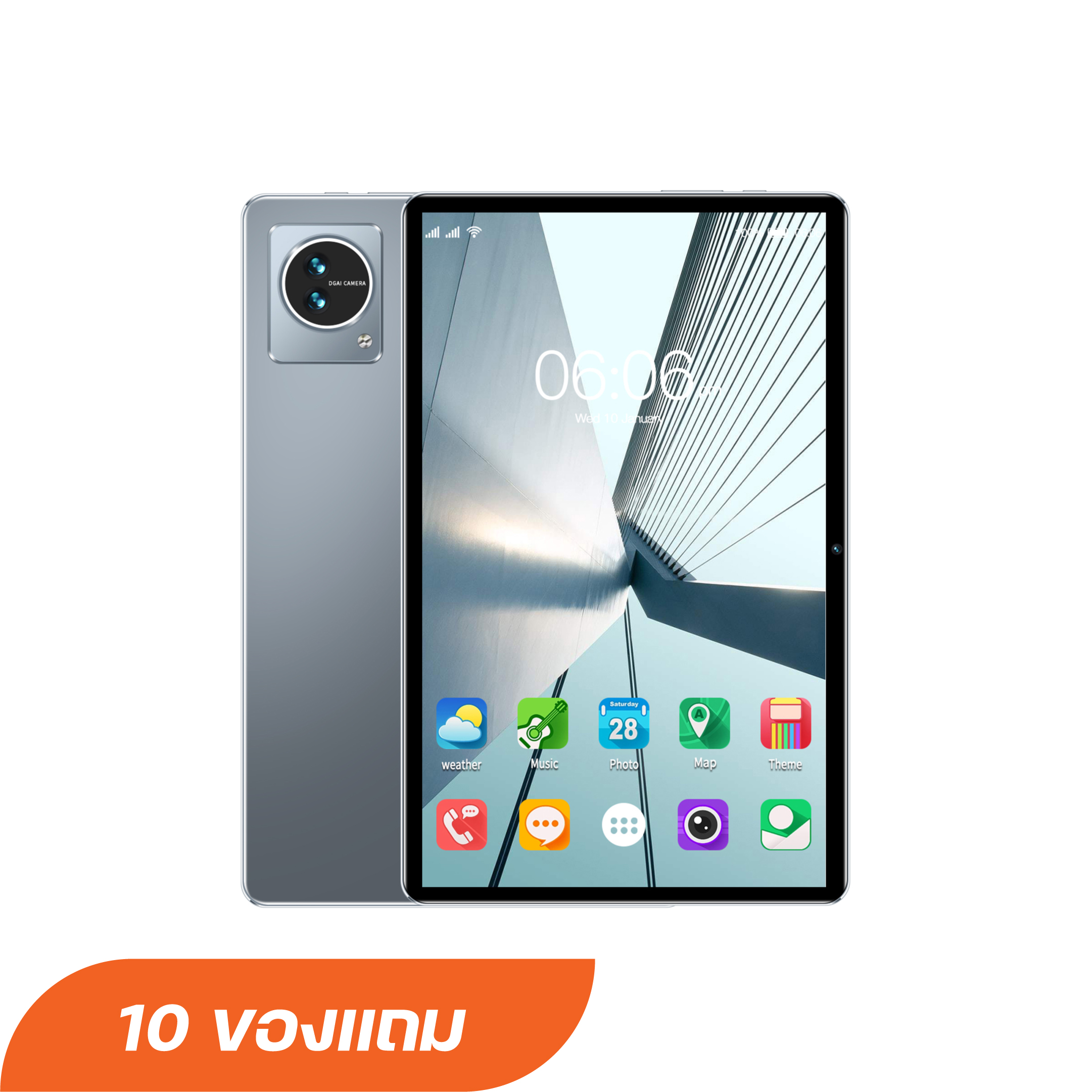 BDF PAD10 แท็ปเล็ตราคาสุดคุ้ม ราคา 1,000 บาท*ส่งฟรี