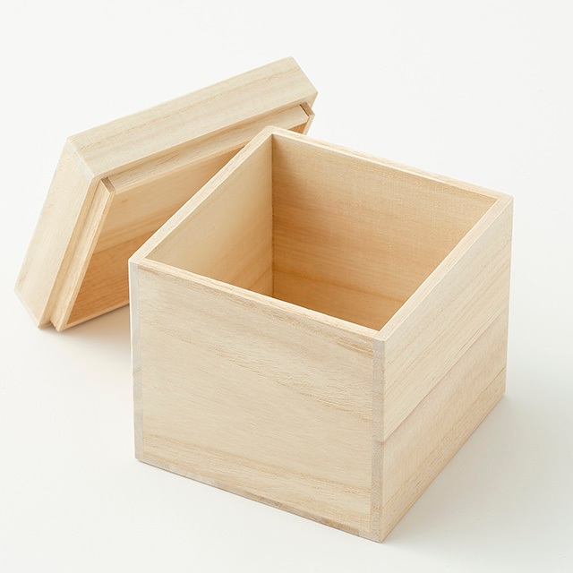 Hakoyoshi กล่องไม้ ฝาปิดแบบพอดี ไม้คิริญี่ปุ่น จากช่างฝีมือญี่ปุ่น Made in Japan ราคา 315 บาท*ส่งฟรี