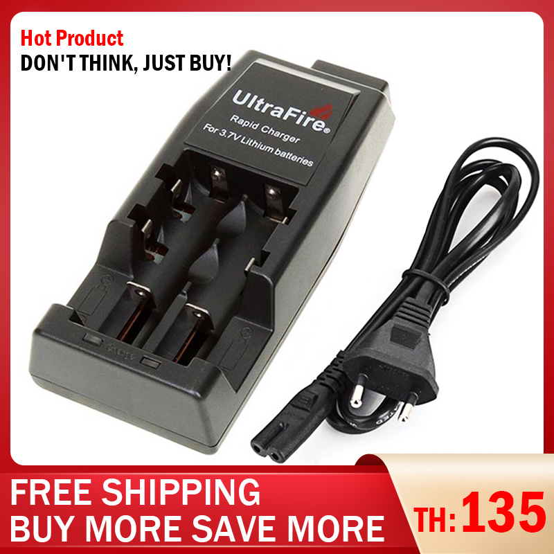 Ultrafire WF-139 พกพาที่ชาร์จแบตเตอรี่ลิเธียมอเนกประสงค์ 18650 14500 18500 17670 17500 batteries Charger