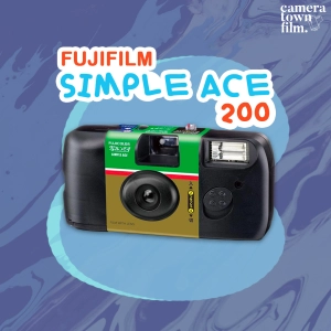ภาพหน้าปกสินค้ากล้องใช้แล้วทิ้ง FUJIFILM SIMPLE ACE 400 27EXP Film Camera ที่เกี่ยวข้อง