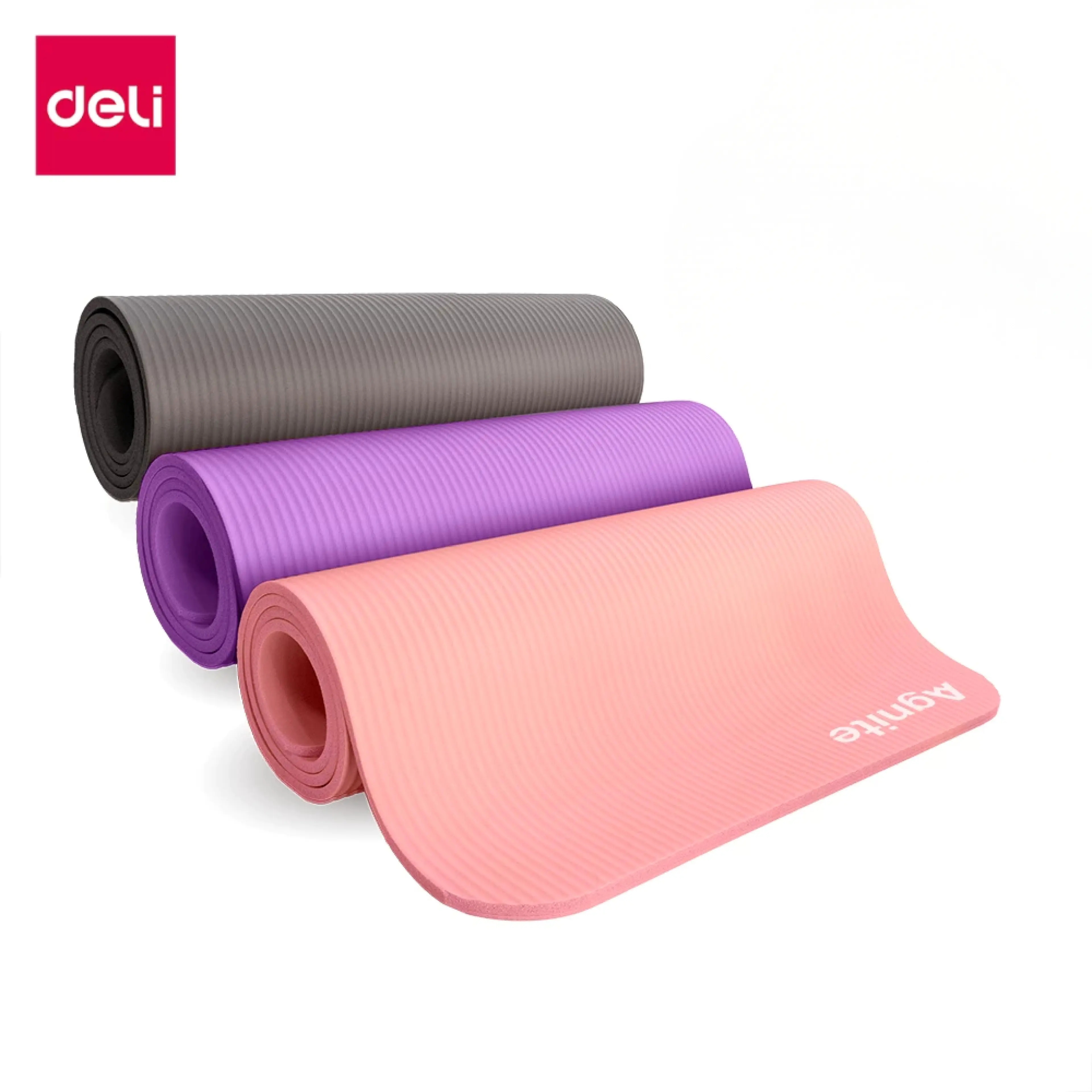 Deli Yoga Mat Exercise Cushion 6-10 mm Anti-Slip