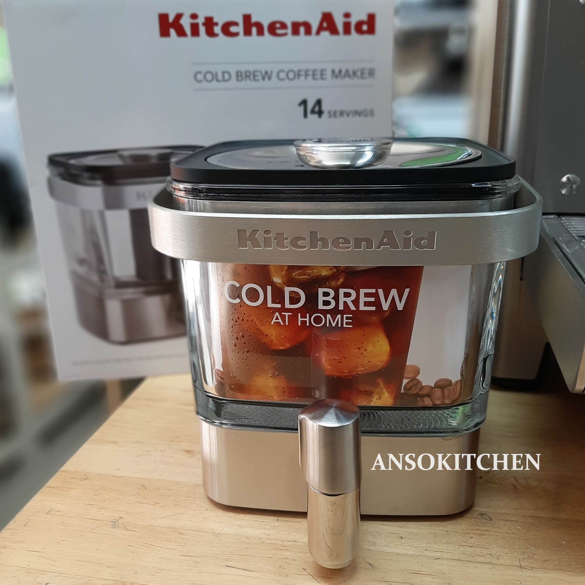 ARTISAN COLD BREW COFFEE MAKER 5KCM4212SX