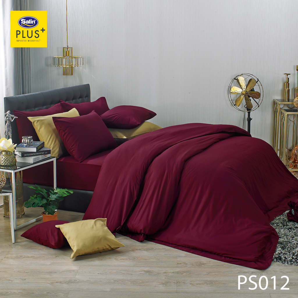FACTORY SALE 70% Satin Plus ผ้านวม สีพื้น ขนาด100"x90" (king size) ราคา 659 บาท*ส่งฟรี
