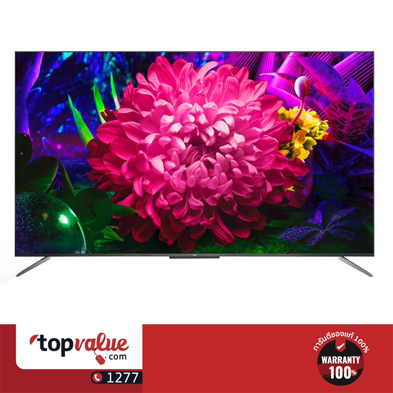 [ผ่อน 0 %] TCL QLED TV 4K Android 9.0 55 นิ้ว รุ่น 55C715 Full Screen Design
- Google Assistant & Netflix & Youtube & LINE TV - 2G RAM+16G ROM- Wifi
2.4 & 5 Ghz ,Support Hand Free Voice Control ทีวี เน็ตฟลิ๊ก ยูทูป chromecast