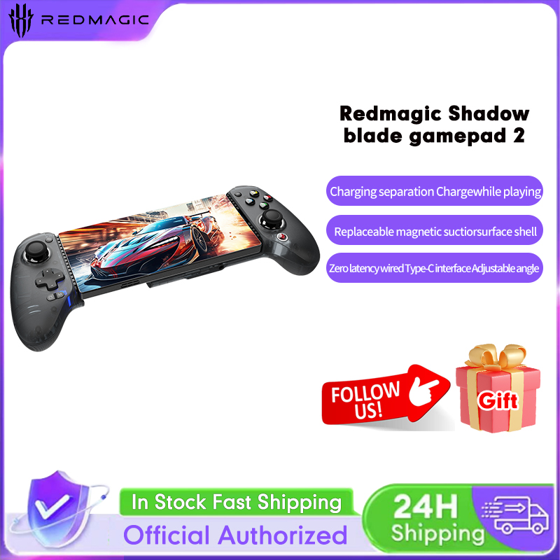Nubia Redmagic Newest Ver. Shadow Blade Gamepad 2 for Gaming Phone Redmagic 9pro 9pro+ Apple iPhone E-Sports Handle gamepad ราคา 3,802 บาท*ส่งฟรี