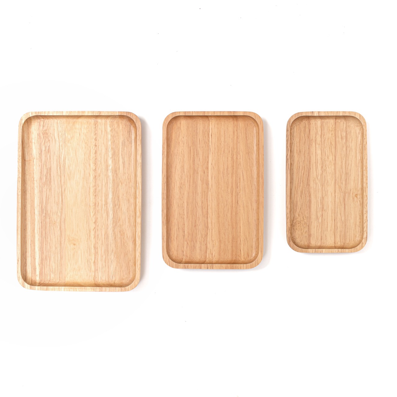 จานไม้ ถาดไม้ ทรงสี่เหลี่ยมผืนผ้า The Wood's Tale RECTANGLE PLATE จากไม้แท้ธรรมชาติ มีให้เลือกสีอ่อนและสีเข้ม มี 4 ไซส์ ราคา 162 บาท*ส่งฟรี