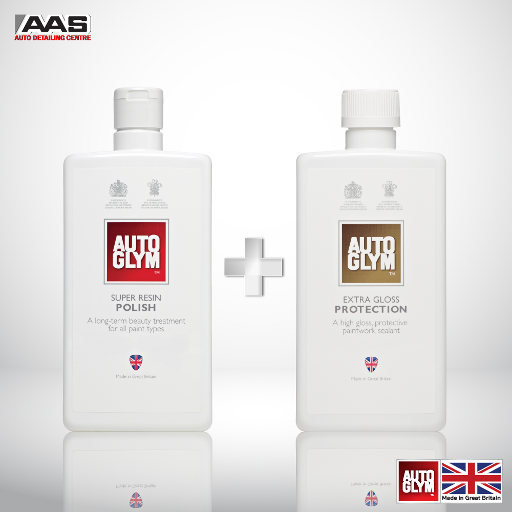 Autoglym Super Resin Polish 500 ml.+ Extra Gloss Protection 500 ml. ราคา 4,380 บาท*ส่งฟรี