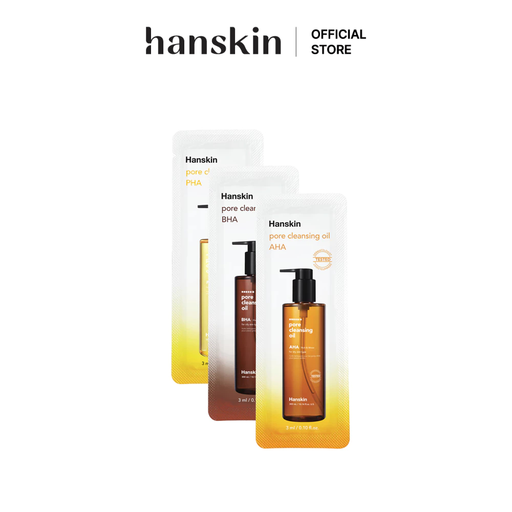 [Not for Sale] Hanskin Pore Cleansing Oil 3ml [Random] ราคา 9,999 บาท*ส่งฟรี