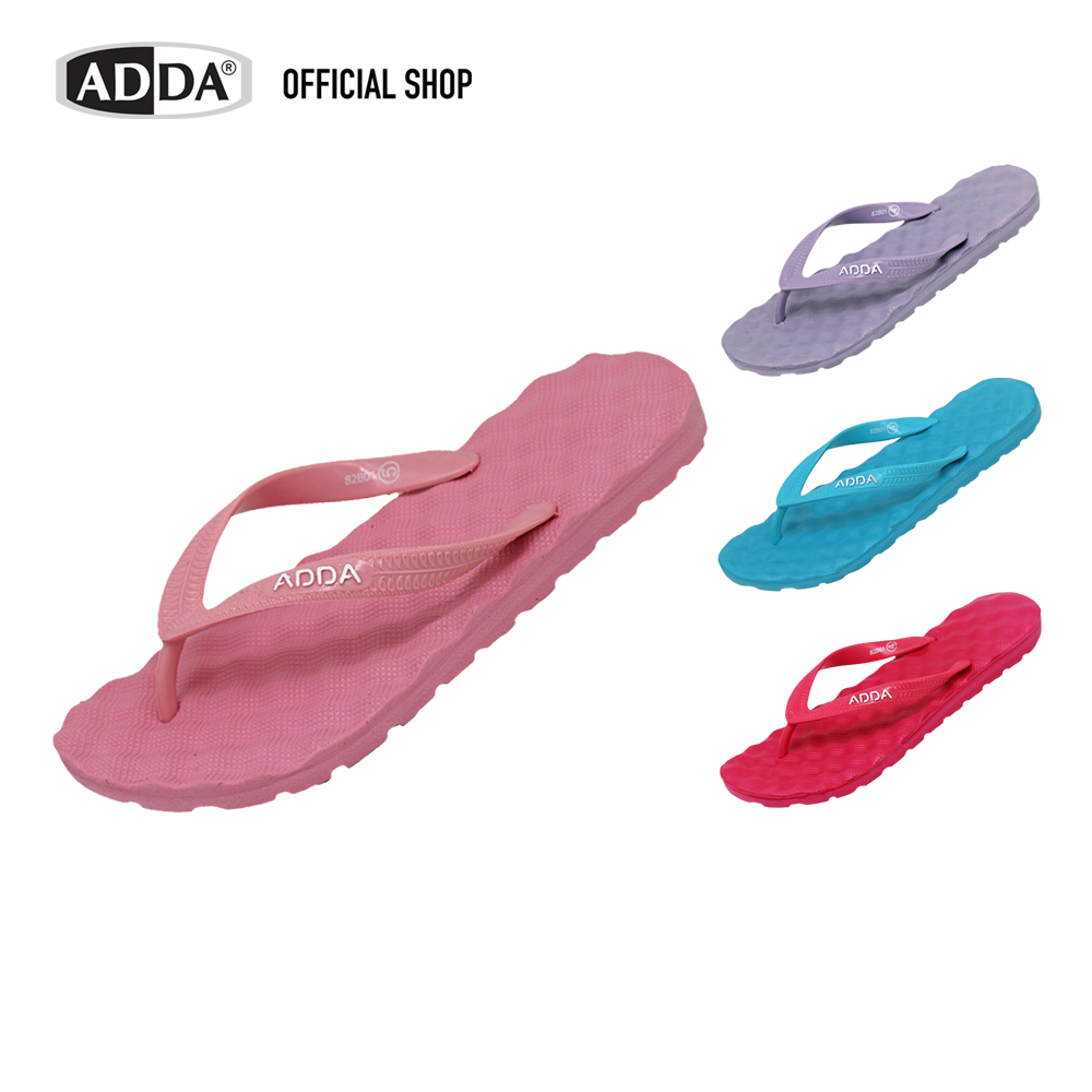 ADDA รองเท้าแตะ รองเท้าลำลอง แบบหนีบ สำหรับผู้หญิง รุ่น 82B01W4 (ไซส์ 4 - 6 ) ราคา 89 บาท*ส่งฟรี