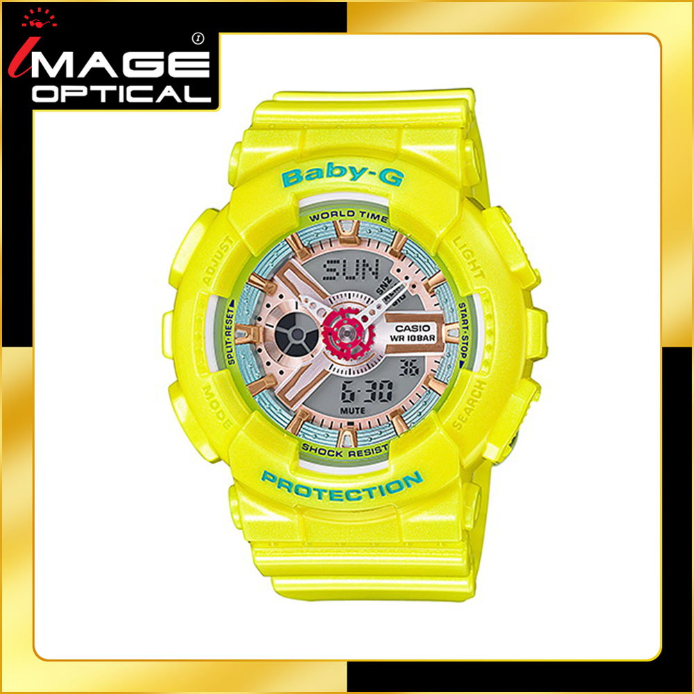 นาฬิกาข้อมือผู้หญิง ยี่ห้อ BABY-G Pastel Series รุ่น BA-110CA-9ADR ราคา 2,750 บาท*ส่งฟรี