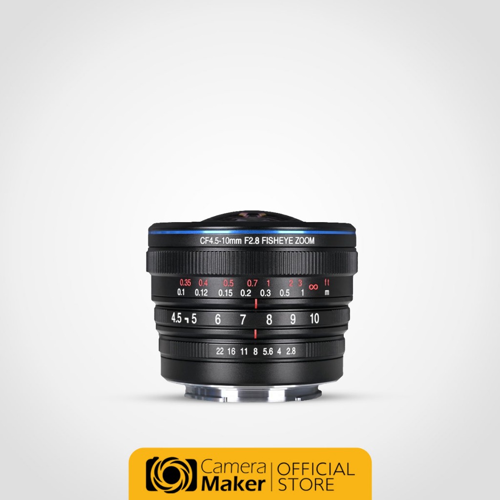 (Pre-Order) Laowa 4.5-10mm F2.8 Cf Zoom Fisheye Fisheye Zoom Lens (Center Insurance Included) Manual Lens ราคา 15,400 บาท*ส่งฟรี