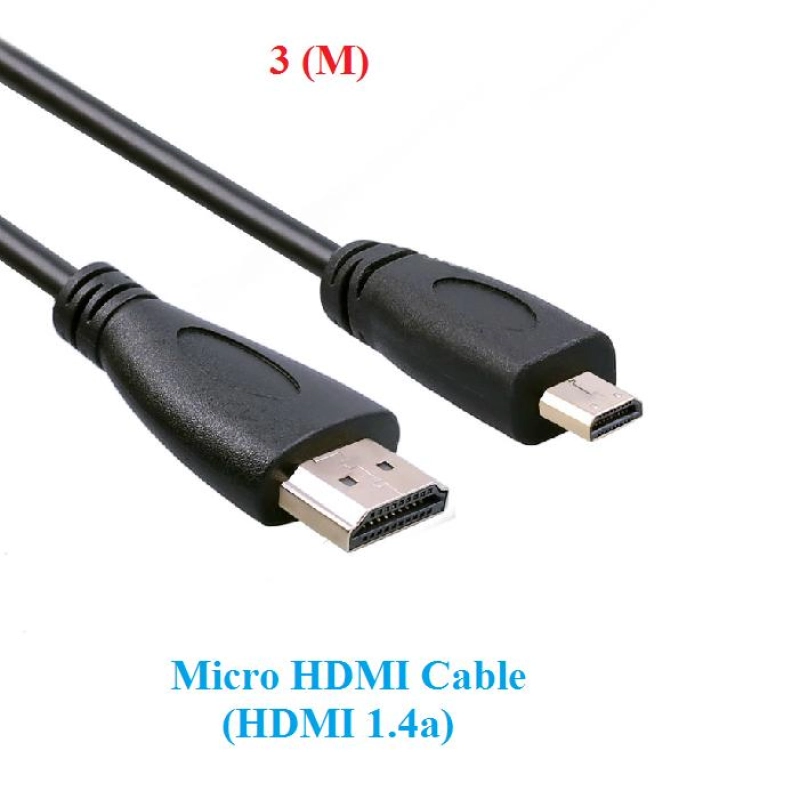 ภาพหน้าปกสินค้าสาย Micro HDMI 3 ม.