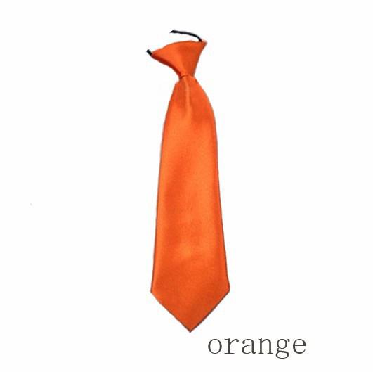 เนคไท เน็คไท สำหรับเด็ก School Boys Kids Children Baby Wedding Banquet Solid Colour Elastic Tie Necktie