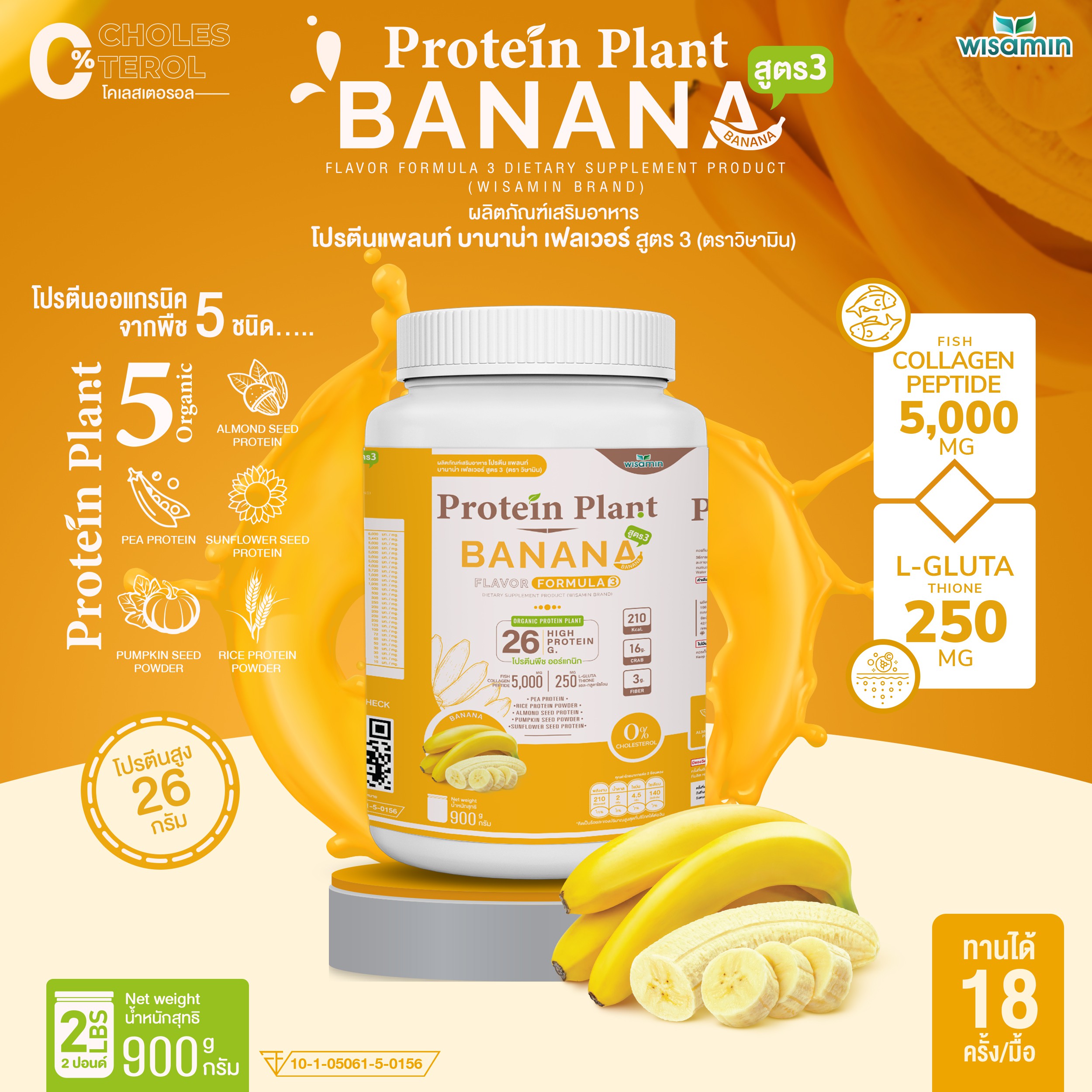Introducing Wisamin s Protein Plant 900 Grams Can 2 Pounds 2LBS In how-many-grams-in-an-ounce-calculator-free-printables