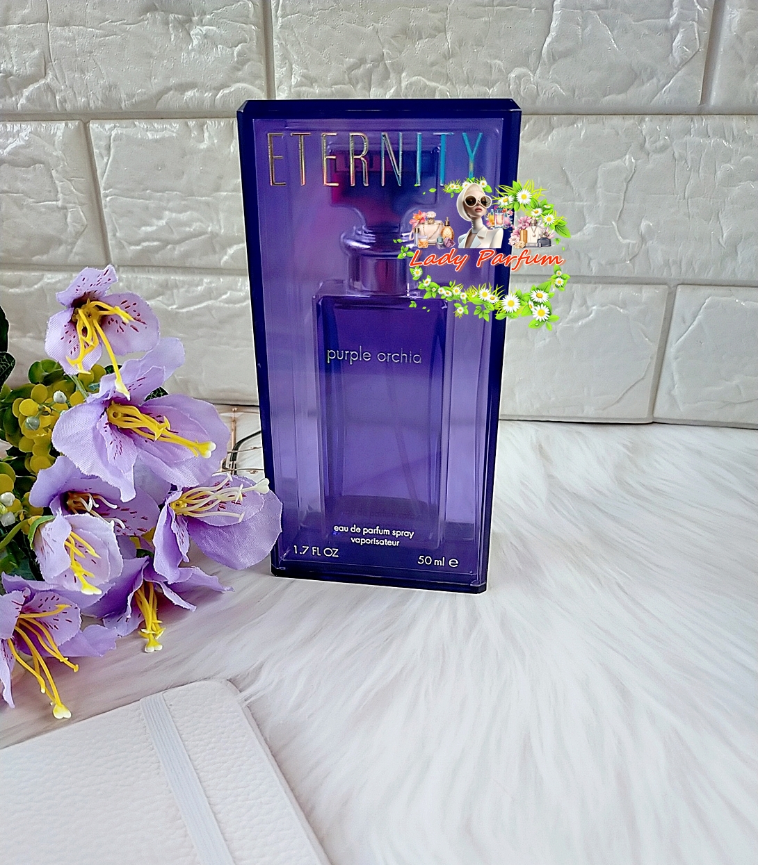 Eternity Purple Orchid Eau De Parfum Limited Edition for Women 50 Ml. (Sealed Box) ราคา 4,990 บาท*ส่งฟรี