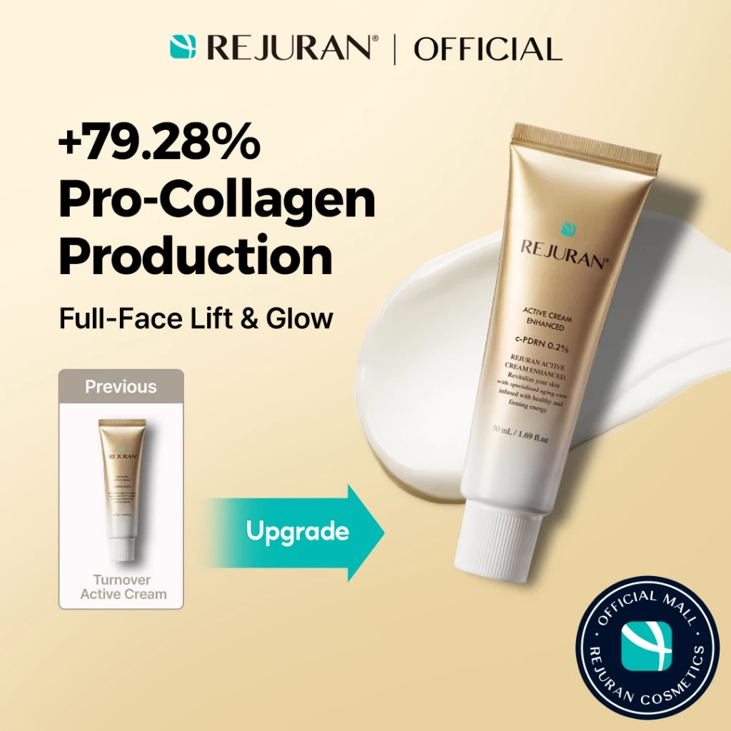 [New Formula] Rejuran Active Cream Enhanced Rejuran Active Cream Enhance 50 Ml. [Expiration Date: 2028.02.11] ราคา 1,150 บาท*ส่งฟรี