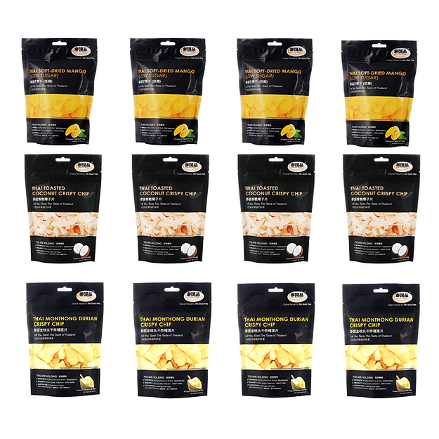 (12PCs) TAI GUO PIN THAI LUXURY PRESERVED FRUIT SET ราคา 2,200 บาท*ส่งฟรี