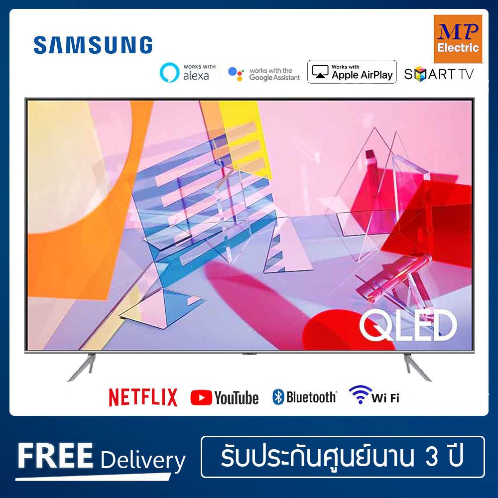 Samsung QLED 4K Smart TV 55Q65T ขนาด 55 นิ้ว รุ่น QA55Q65TAKXXT (2020)