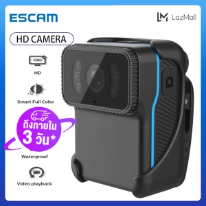 ภาพหน้าปกสินค้า[ถึงใน 3 วัน]ESCAM กล้องติดหมวก CS02 1080P Action Camera กล้องวิดีโอ กันน้ำ กล้อง WiFi กล้องแอ็คชั่น DV บังคับใช้กฎหมายวิสัยทัศน์ตอนกลางคืนเครื่องบันทึก ที่เกี่ยวข้อง