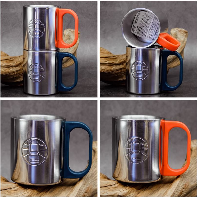 *Coleman Double Stainless Steel Mug 300 170A5023