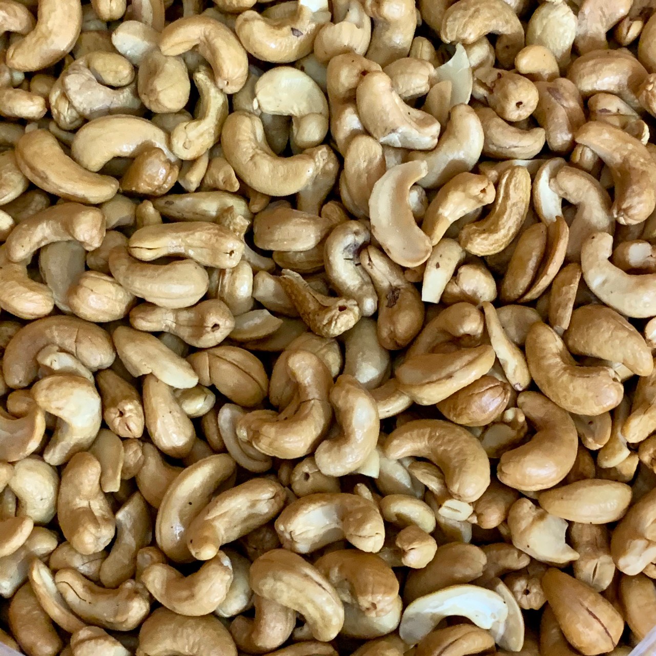 เกี่ยวกับสินค้า [50g] เม็ดมะม่วงหิมพานต์ ขนาดกลาง Cashew nuts อบเกลือ รสกลมกล่อม หอมใหม่ ไม่อับ เม็ดมะม่วงหิม เม็ดมะม่วงหิมพาน เม็ดมะม่วงหินมพาน