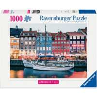 Ravensburger Jigsaw Puzzle Copenhagen Denmark  จิ๊กซอว์ 1000 ชิ้น ของแท้ (70×50ซม.)