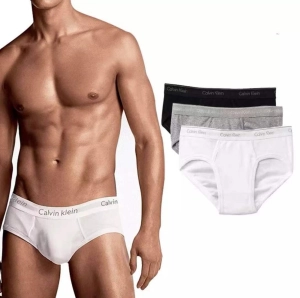 ภาพหน้าปกสินค้า(1set 3 ตัว) กางเกงในผู้ชาย กางเกงในชาย ทรง Briefs ผ้าฝ้าย Men\'s Underwear (สินค้าไม่มีกล่องแพ็คกิ้ง) ที่เกี่ยวข้อง