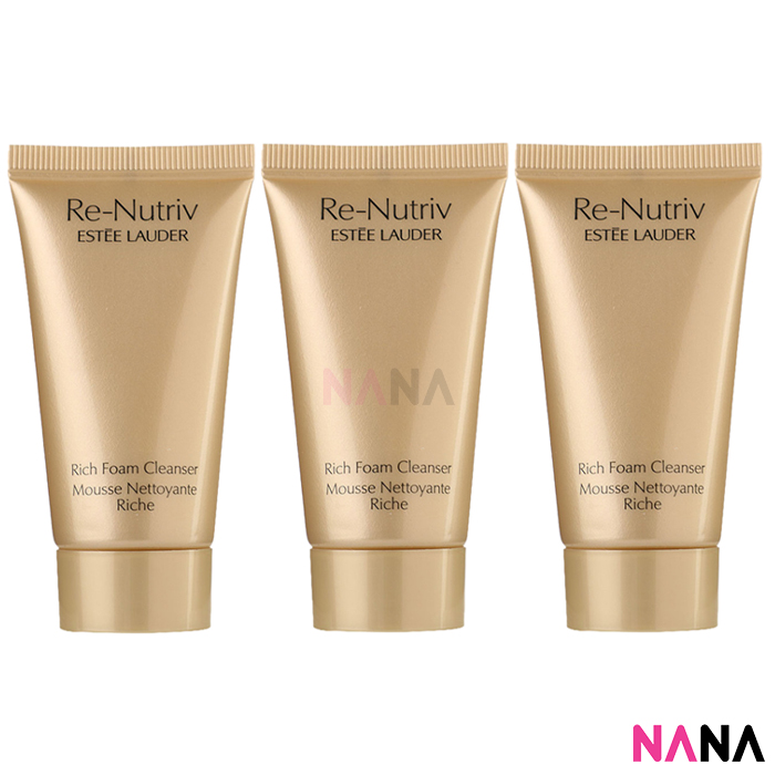 Estée Lauder Re-Nutriv Rich Foam Cleanser 30ml X3 (Delivery Time: 5-10 Days) ราคา 990 บาท*ส่งฟรี