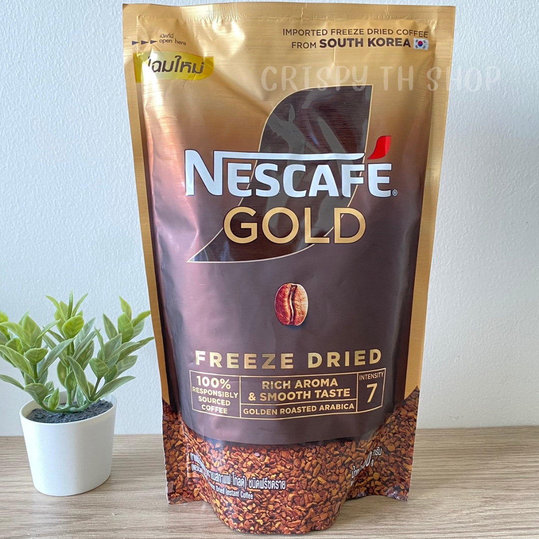 Nescafe Gold Instant Freeze-Dried Coffee, 180 grams ราคา 285 บาท*ส่งฟรี