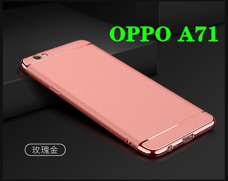 Case OPPO A71 เคสโทรศัพท์ออฟโบ้ a71 เคสประกบหัวท้าย เคสประกบ3 ชิ้น เคสกันกระแทก สวยและบางมาก สินค้าใหม