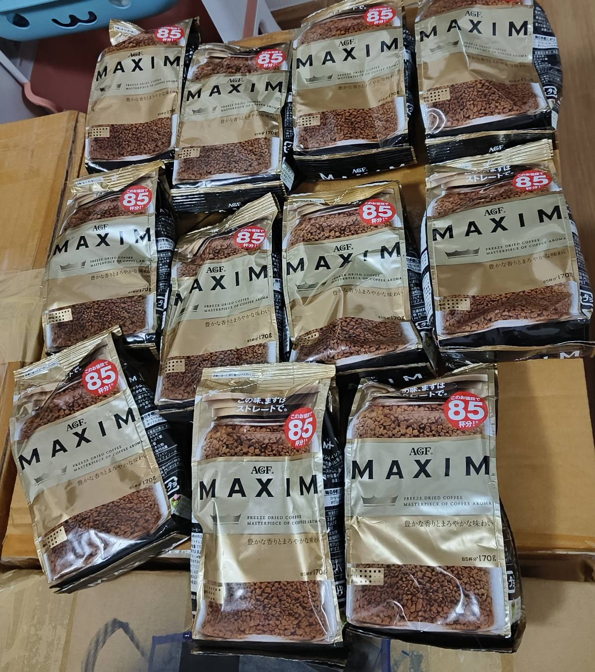 กาแฟ แม็กซิมสีทอง Maxim Aroma Select 170g /85 ถ้วย ราคา 289 บาท*ส่งฟรี