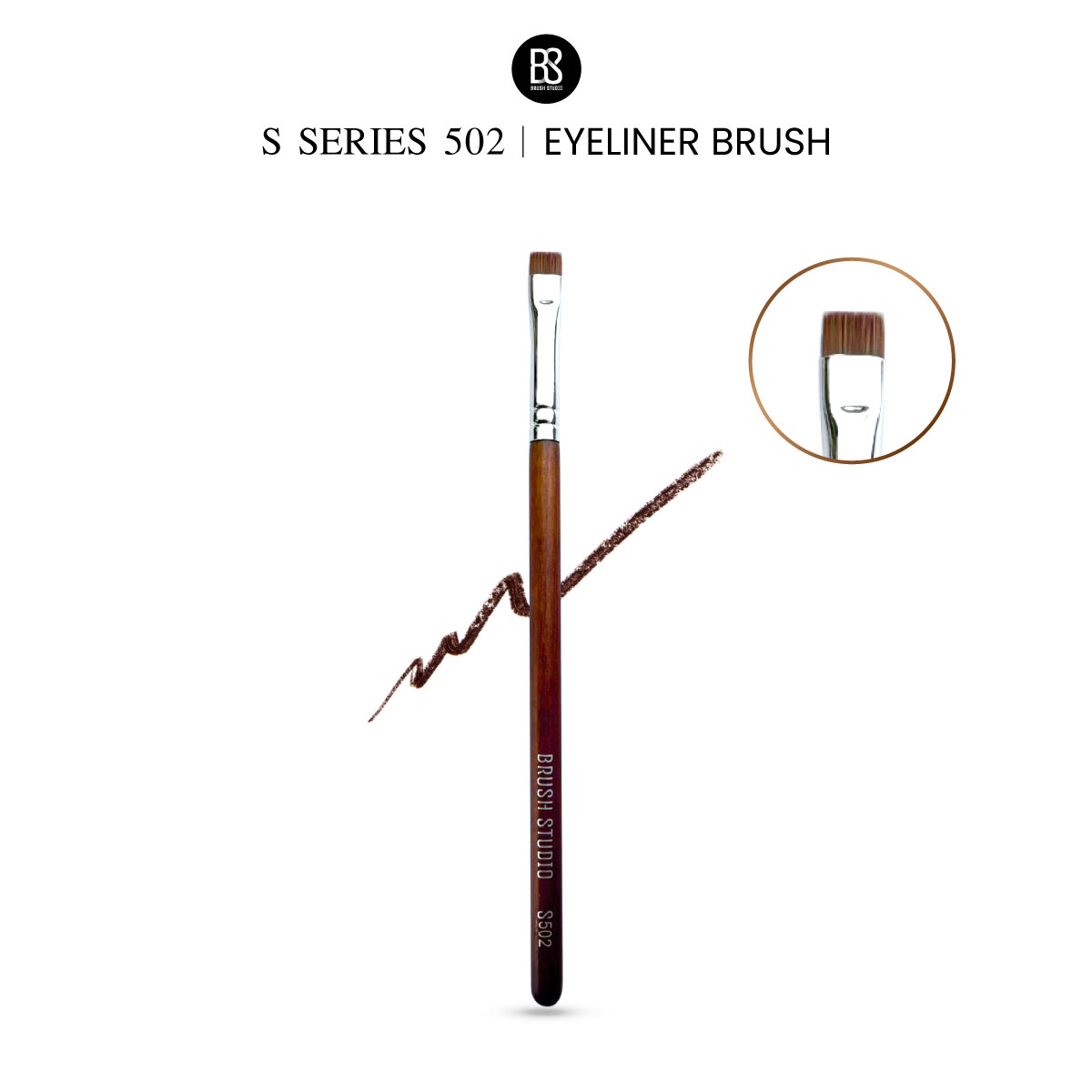 Brush Studio S Series 502: Eyeliner Brush ราคา 190 บาท*ส่งฟรี