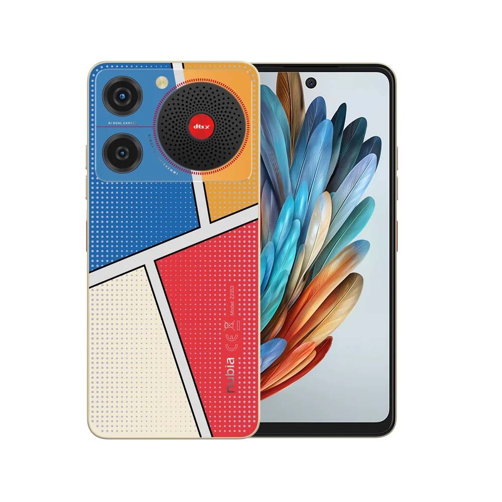 Zte Nubia Music(4+128Gb)Classic Camera-Style Design Large Speakers Loud and Powerful Sound ราคา 3,233 บาท*ส่งฟรี