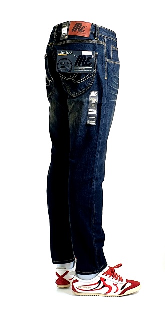jeans กางเกงยีนส์ กางเกงยีนส์ขายาว ผ้ายืดผู้ชาย ทรงกระบอกเล็ก เป้ากระดุม(28-36) เป้าซิป (38-44)   Size 28-44