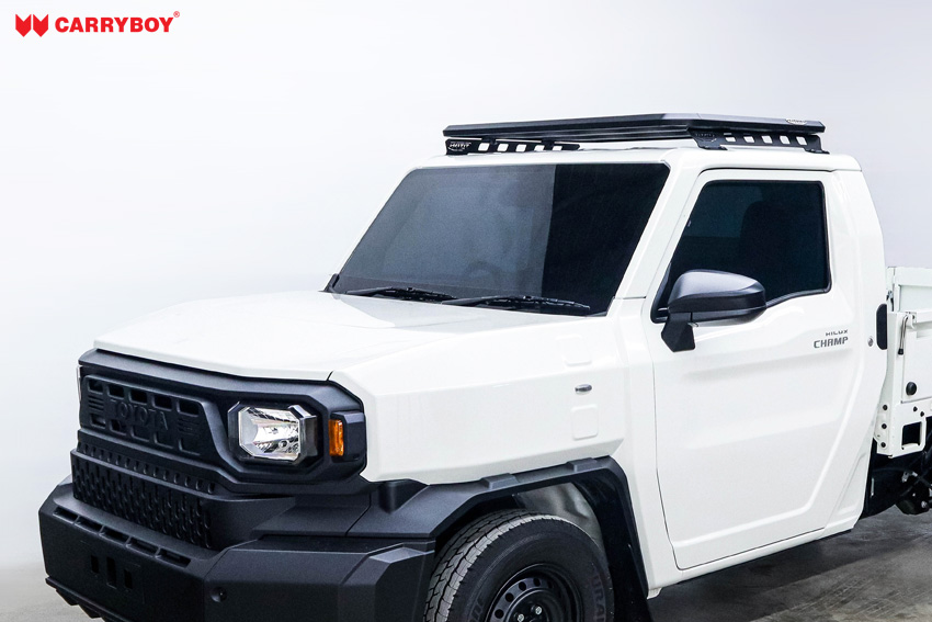 แร็คหลังคา Carry boy CB-1005-B Toyota champ ชุดแต่ง toyota champ ครบชุดพร้อมติดตั้ง ราคา 14,900 บาท*ส่งฟรี