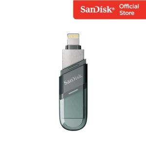 สินค้า SanDisk iXpand Flash Drive Flip IOS USB3.0 256GB - (SDIX90N-256G-GN6NE)