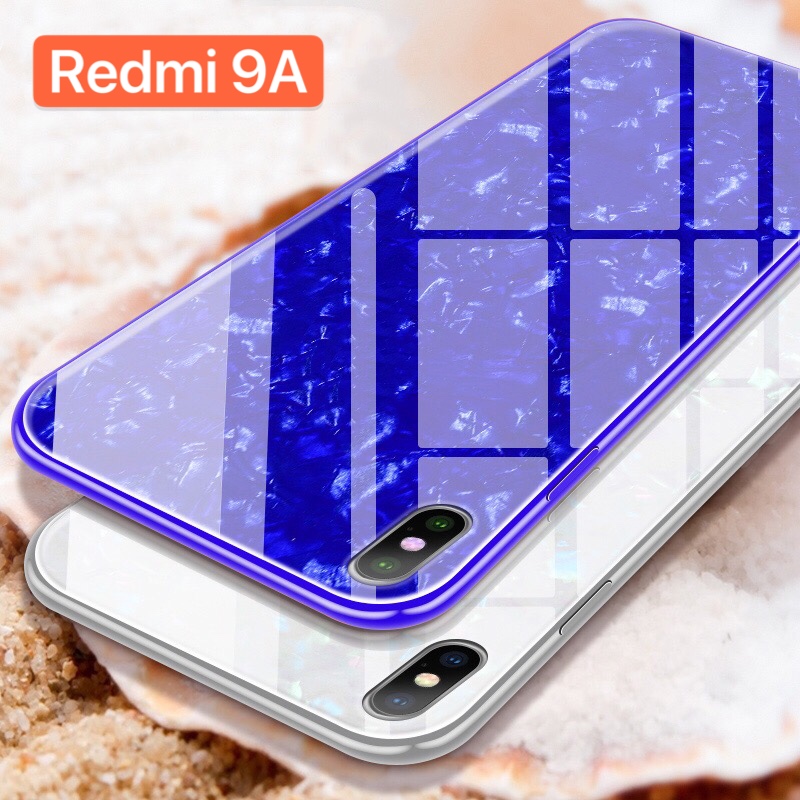 [ส่งจากไทย] Case Xiaomi Redmi 9A เคสโทรศัพท์ เคสเสี่ยวมี่ เรดมี 9A เคสเงาลายหินอ่อน ขอบนิ่ม เคสกันกระแทก เคสนิ่ม TPU Case