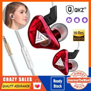 สินค้า หูฟัง QKZ รุ่น CK5 in ear คุณภาพดีงาม ราคาหลักร้อย เสียงดี เบสแน่น โดนใจคนฟังเพลง สายยาว 1.2 เมตร ของแท้100% / Mango Gadget