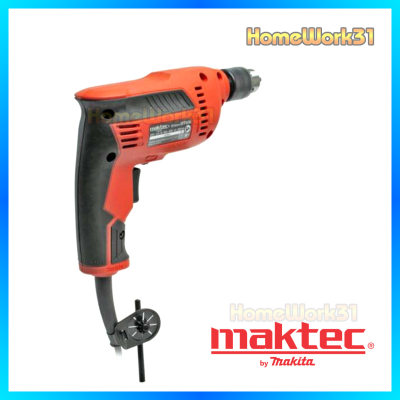 MAKTEC  รุ่น MT606 สว่านปรับรอบได้ ซ้าย-ขวา3/8 (สีส้ม)