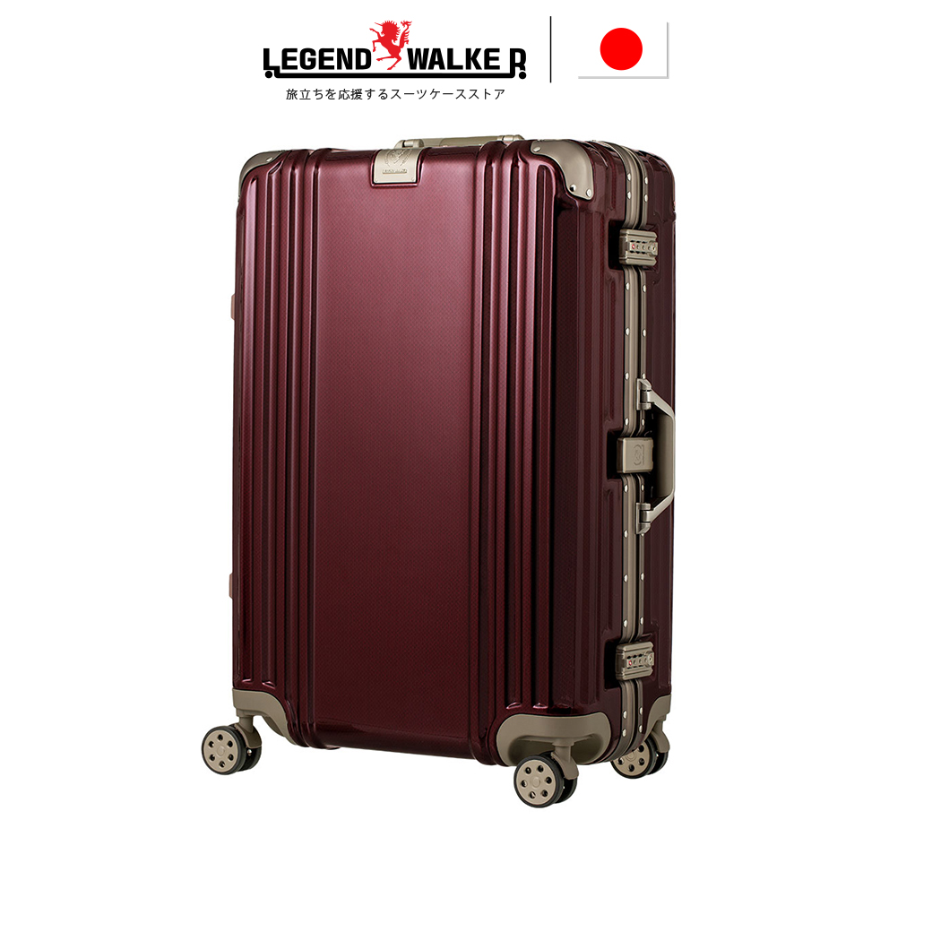 กระเป๋าเดินทาง กระเป๋าล้อลาก LEGEND WALKER รุ่น 5509 ขนาด 28 นิ้ว มีตัวล็อคตรงกลาง น้ำหนักเบา ล้อลื่น แข็งแรง ทนการกระแทก JP Travel Store ราคา 8,195 บาท*ส่งฟรี