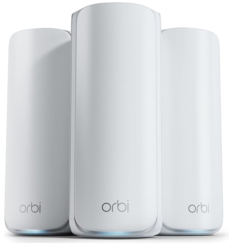 Netgear Orbi Wifi 7 Mesh System (770 Series) | Extend Coverage up to 8,000 Sq. Ft. Ft. | 100 Devices | Up to 11Gbps Speed | Tri-Band Router + 2 Satellite Extenders (Rbe773) ราคา  51,900 บาท*ส่งฟรี