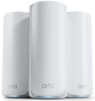 NETGEAR Orbi WiFi 7 Mesh System (770 Series) | Extend Coverage up to 8000 sq. ft. | 100 Devices | Up to 11Gbps Speed | Tri-band Router + 2 Satellite Extenders (RBE773)