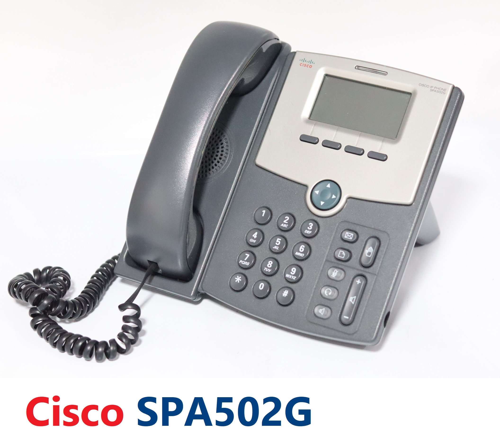 Cisco SPA502G IP Phone IP Phone โทรศัพท์(IP-Phone) พร้อมอแดปเตอร์ ราคา 990 บาท*ส่งฟรี