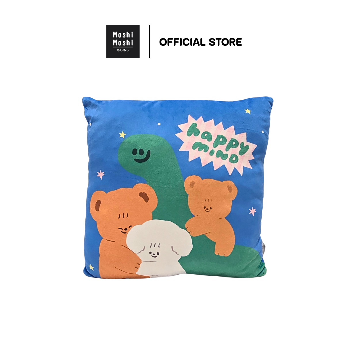 Moshi Moshi Square Pillow, Cushion, Pattern Stickwithme4Ev, Model 8100046431 ราคา 139 บาท*ส่งฟรี