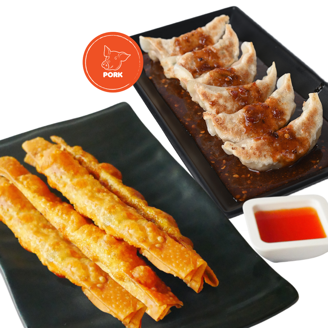 [E-voucher] คินซ่า เกี๊ยวซ่า - เกี๊ยวซ่าสติ้ก 4 ชิ้น (1กล่อง) + เกี๊ยวซ่าหม่าล่า 6 ชิ้น ราคา 199 บาท*ส่งฟรี