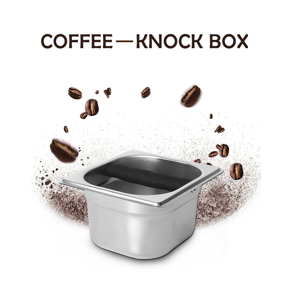 ภาพประกอบของ TUKDI ถังเคาะกาแฟ,เหล็กสแตนเลสเอสเปรสโซ่สที่วางกาแฟคอนเทนเนอร์กล่องเคาะได้อุปกรณ์เสริมสำหรับกาแฟ ที่เคาะกากกาแฟ