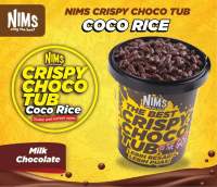 [ยกลัง 24 กระปุก] NIMS Crispy Choco Tube ข้าวสาลีอบกรอบเคลือบช็อกโกแลต ตรานิมส์ 250 กรัม 5 รสชาติ